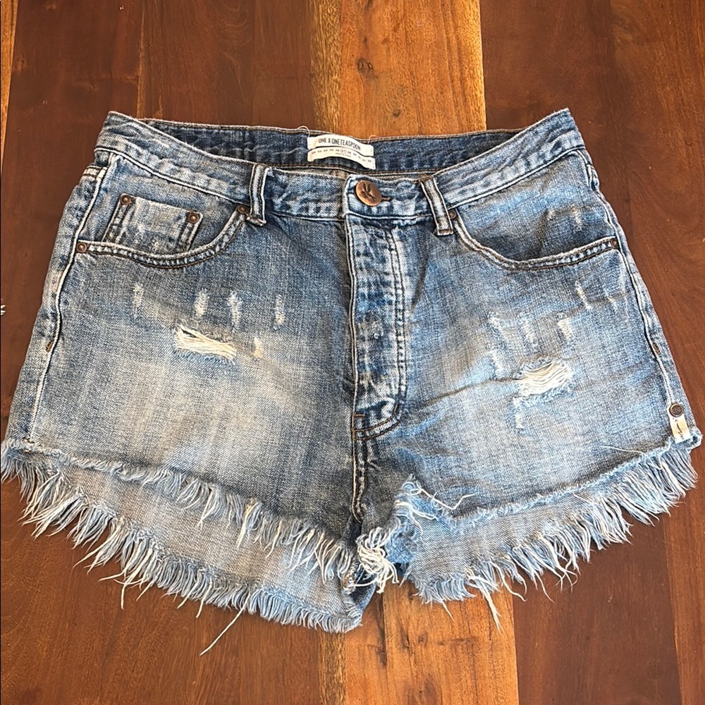 One Teaspoon Denim Shorts 27
